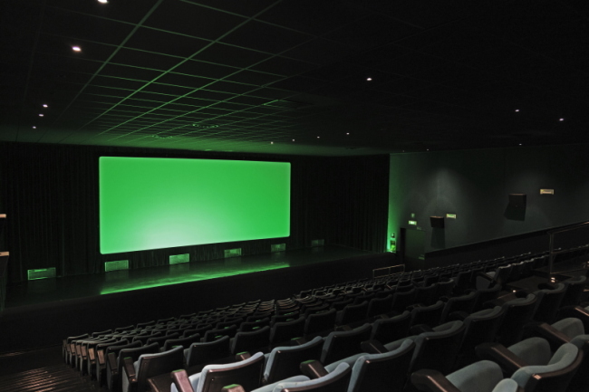 Una sala del Cinema Mazzini di Biella